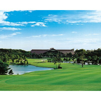 【ふるさと納税】涼仙ゴルフ倶楽部でのゴルフプレー券　平日限定ランチ付き4名様1組【1202337】