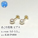 31位! 口コミ数「52件」評価「4.9」 真珠 ピアス 5.0~5.5ミリ ( K18 / Pt900 ) アクセサリー パール アコヤ真珠 伊勢 志摩 英虞湾 冠婚葬祭 慶事 弔事 結婚式 入学式 卒業式 ギフト フォーマル カジュアル ・・・