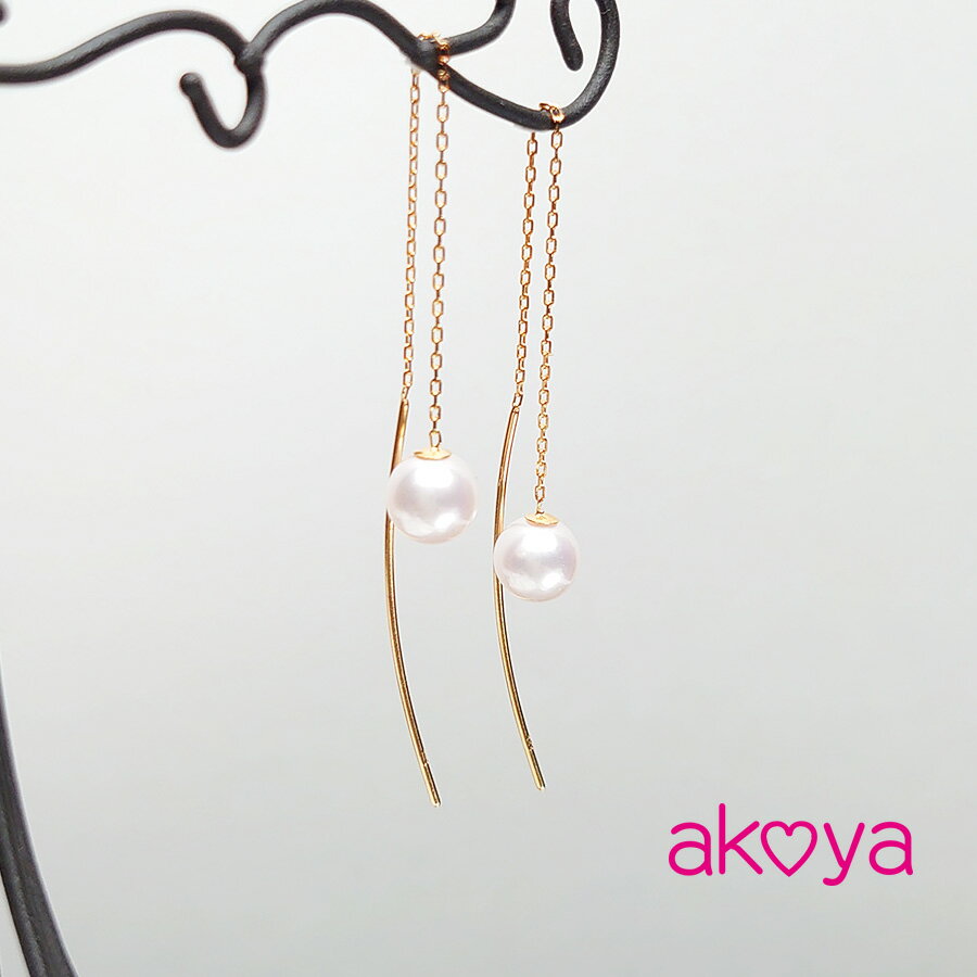 10位! 口コミ数「2件」評価「5」 akoya カーブ　ピアス