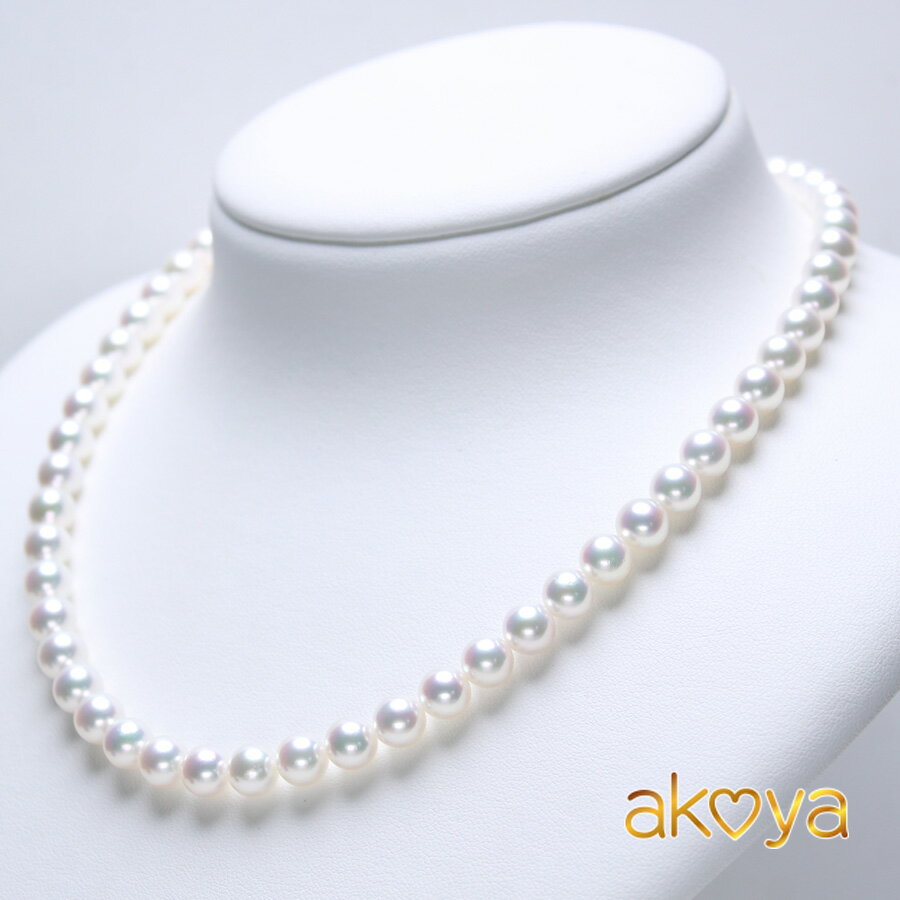  akoya　Luxuriousネックレスセット 7.0-7.5