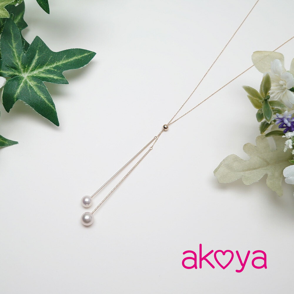 12位! 口コミ数「0件」評価「0」 akoya Duo デザインネックレス / あこや ネックレス ペンダント 真珠 伊勢志摩 志摩 アクセサリー ギフト パール 母の日 ホ･･･ 