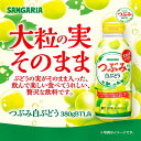 17位! 口コミ数「0件」評価「0」サンガリア つぶみ白ぶどう 380g×24本 | 飲料 ぶどう果汁 食感系飲料 ソフトドリンク フルーツ ジュース 送料無料 楽天ふるさと ･･･ 