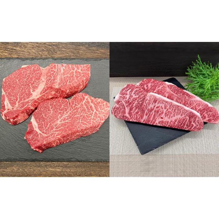 伊賀牛 ヒレステーキ(約180g×2枚)&サーロインステーキ(約200g×2枚)セット | 肉 伊賀牛 牛肉 焼肉 ヒレ サーロイン ステーキ 食品 セット 詰め合わせ 送料無料 楽天ふるさと 納税 返礼品 お取り寄せグルメ 取り寄せ お取り寄せ 三重 伊賀