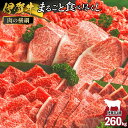 【ふるさと納税】肉の横綱 伊賀牛まるごと食べ尽くし