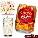 【ふるさと納税】チョーヤ梅酒 TheCHOYA ウメッシュ 250ml缶×24本