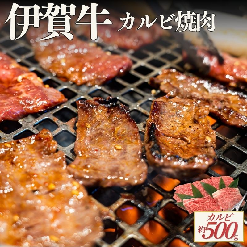【ふるさと納税】 伊賀牛 カルビ焼肉 約500g【cook0053】