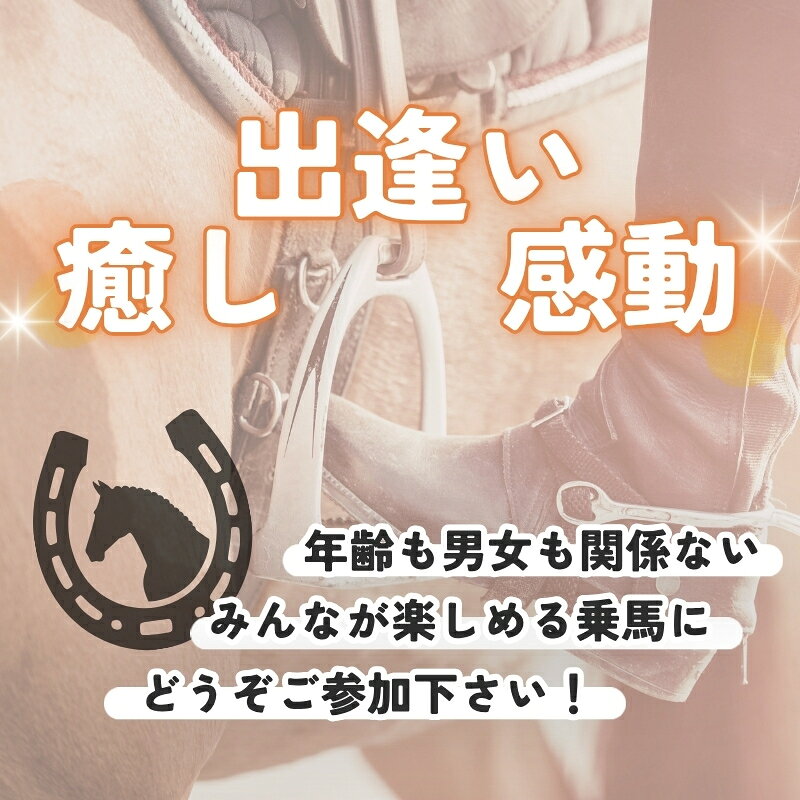 【ふるさと納税】体験乗馬1回コース(ドリンク付) f242161-iga-10001716 三重県伊賀市 サンプル画像3