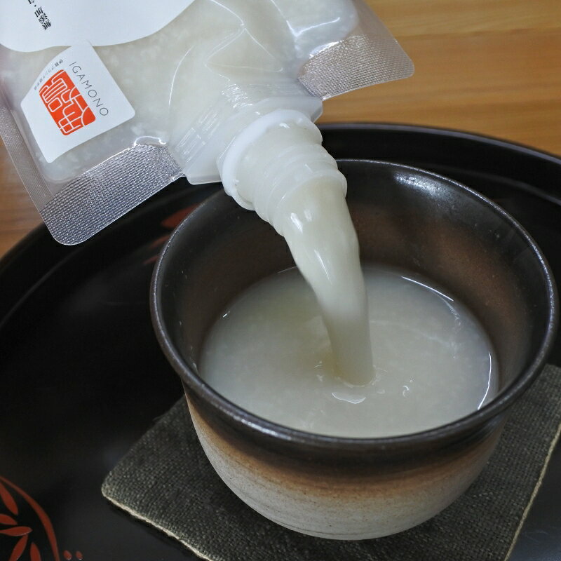 三重県伊賀市の【ふるさと納税】 伊賀の甘ざけ詰合せ5本 濃いまま〈食べる〉タイプ2本／ストレートタイプ3本【mnsk0004】｜アングル2
