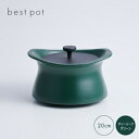 【ふるさと納税】best pot 20cm ティーリーフグリーン【1131321】
