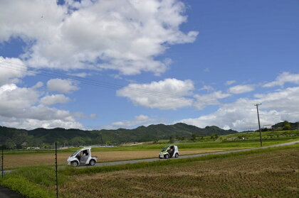 農村ワンダーツアー「里山日帰り留学 一人乗りEV車で巡る里山ドライブ!」(ペア) gp-06