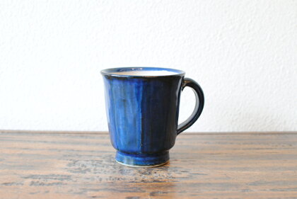 「呉須」八面 コーヒーカップ ig-01 陶器 いろは窯