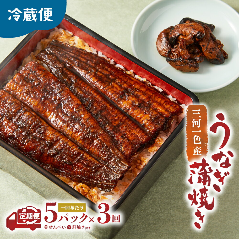 3代目が焼く蒲焼き真空パック 全3回 定期便 国産 うなぎ 蒲焼 鰻 ウナギ 蒲焼 国産 鰻 ウナギ うなぎ 蒲焼き うなぎ蒲焼 肝付き 土用の丑の日 三重県 多気町