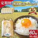 人気ランキング第12位「三重県明和町」口コミ数「0件」評価「0」 三重県産 山本農産のお米（コシヒカリ）の定期便 10kg×6回 コシヒカリ こしひかり ふるさと 米 コメ こめ おこめ ギフト プレゼント 贈答 贈り物 御祝い お祝い返礼品 人気 お取り寄せ 三重米 お米 新米 白米 精米 ブランド米 国産 連続6回 こだわり