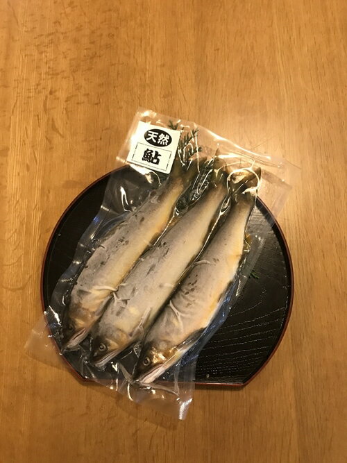 【ふるさと納税】天然　鮎（生）　5尾／（冷凍）　いとう　あゆ　川魚　三重県　大台町