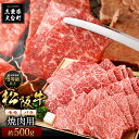 松阪牛 【ふるさと納税】松阪牛 モモ バラ 焼肉用 約500g ／ （冷凍） 多気郡農協 和牛 黒毛 特産品 松阪肉 三重県 大台町