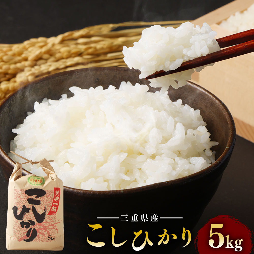 こしひかり 精米 5kg/積木商店 お米 白米 米 こめ ご飯 おいしいお米 三重県 大台町