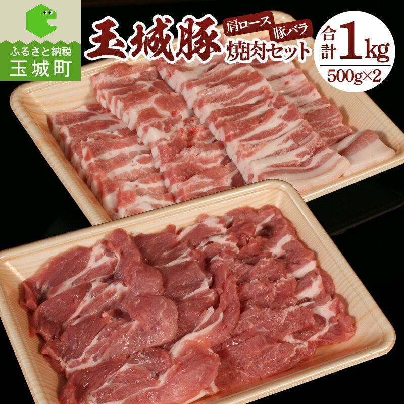 24位! 口コミ数「0件」評価「0」肉 豚肉 玉城豚 焼肉 セット ブランド 1kg 500g 2個 ジューシー 柔らか 脂身 甘さ ランチ 肩 ロース バラ 健康 三重県 玉･･･ 