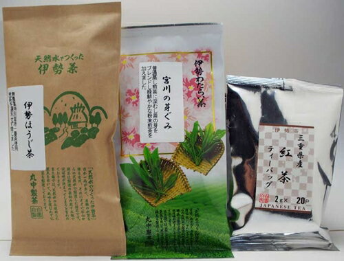 【ふるさと納税】定期便 夏開始 年4回 伊勢茶 3品 ／ お茶 茶葉 日本茶 煎茶 緑茶 粉末 三重県 度会町 丸中製茶