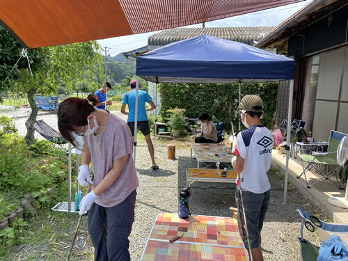 【ふるさと納税】竹の釣竿作り体験　ペアチケット／地域活性化協議会　ふるさと納税　釣り　アウトドア　三重県　大紀町