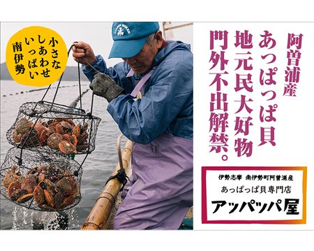 【ふるさと納税】【冷凍】アッパッパ貝(3個入り)3袋/貝ヒオウギあっぱっぱ海鮮海の幸南伊勢町伊勢志摩