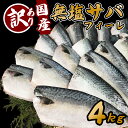 【ふるさと納税】 訳あり サバ 鯖 4kg バラ凍結 無塩 外湾漁業協同組合 国産サバ 国産鯖 無塩鯖 無塩サバ さば saba 簡単 保存 調理 焼き 味噌 ...