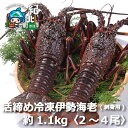 22位! 口コミ数「0件」評価「0」伊勢海老(刺身用)約1.1kg[2尾〜4尾] いせえび イセエビ 活締め冷凍【DD15】