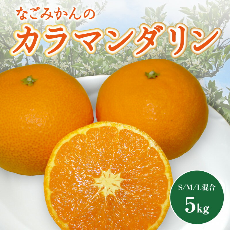 [2026年発送 先行予約品]なごみかん カラマンダリン 5kg 春頃発送[果汁が濃厚で、果肉たっぷり]