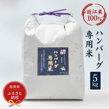 セレブな ハンバーグ専用 米 5kg【近江米　100%】