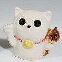 【ふるさと納税】信楽焼 陶器製 5号小槌持ち招き猫 陶器 | ねこ ネコ 招きネコ 右手上げ 人気 おすすめ 送料無料