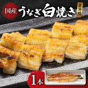 【ふるさと納税】 うなぎ 白焼き 1本 鰻 ウナギ 国産 簡単調理 魚 焼き魚 焼魚 贅沢 簡易 簡単 お試し 高級 彦根 滋賀