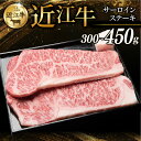 【ふるさと納税】 近江牛 特選サーロインステーキ 300g ~ 450g ( 150g × 2枚 ~ 3枚 ) 選べる容量 牛 牛肉 肉 和牛 ステーキ サーロ...