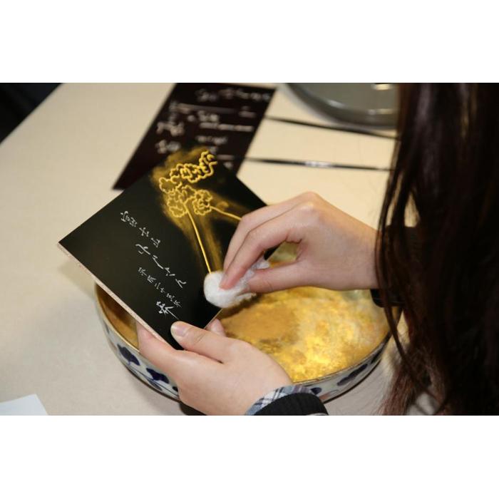 【ふるさと納税】 工房見学＆蒔絵体験（3名様分） | 券 金券 人気 おすすめ 送料無料 3