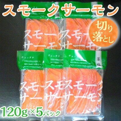 【お徳用】スモークサーモン（切り落とし）120g×5パック