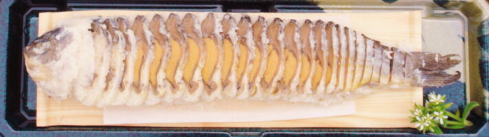 【ふるさと納税】近江本にごろふなずし大スライス380g