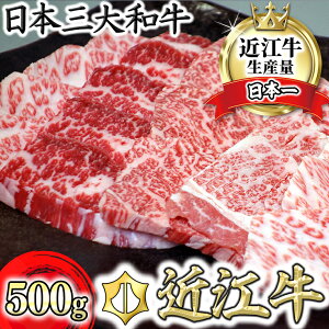 【ふるさと納税】 厳選 近江牛 カルビ バラ肉 焼肉用 500g A4/A5 楽天限定 数量限定 国産 ブランド牛 日本三大和牛 キャンプ アウトドア バーベキュー BBQ 贈り物 ギフト にも 冷凍 送料無料