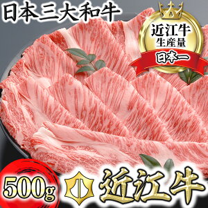 【ふるさと納税】千成亭 近江牛 肩ロース しゃぶしゃぶ 500g A4/A5 しゃぶしゃぶ用 4等級以上未経産牝牛限定 国産 ブランド牛 日本三大和牛 贈り物 ギフト にも 冷凍 送料無料