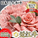 近江牛 【ふるさと納税】【4等級以上の未経産牝牛限定】近江牛ロース焼肉 【800g】【牛肉】【牛】【A4】【A5】【国産】