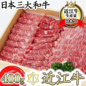 【ふるさと納税】近江牛 4等級以上 400g 毛利志満 牛肉 鉄板焼・焼肉用 牛肉 赤身 牛 A4 A5 冷蔵 国産 滋賀県産 近江八幡 贈り物 ギフト 送料無料