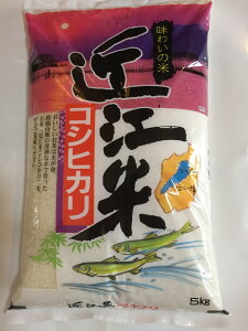 【ふるさと納税】近江米 こしひかり 5kg×1袋 令和4年産 コシヒカリ 5キロ 滋賀産 滋賀県産 白米 精米 お米 こめ 長期保存用 コメ 備蓄米 非常用 ローリングストック用 滋賀県 送料無料 とらわか 贈り物 ギフト