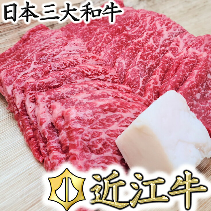 [総本家 肉のあさの]5等級近江牛焼肉用(もも・かた)[400g][牛肉][牛][a5][赤身][国産]