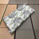 【ふるさと納税】ワタセ 極上純綿もめん布団「敷きふとん」(青色)敷き2枚
