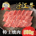【ふるさと納税】カネ吉山本 近江牛 特上焼肉 500g バラ / モモ 牛肉 国産 焼肉 冷凍