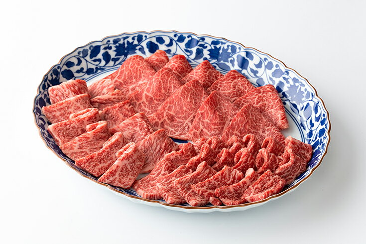 【寛閑観】近江牛焼肉用豪華3種盛セット750g