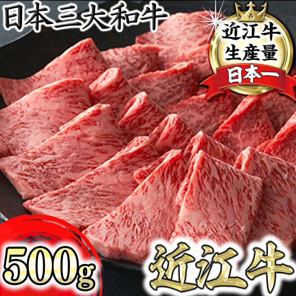【寛閑観】近江牛焼肉用『霜降り×赤身ミックス』500g（冷蔵）