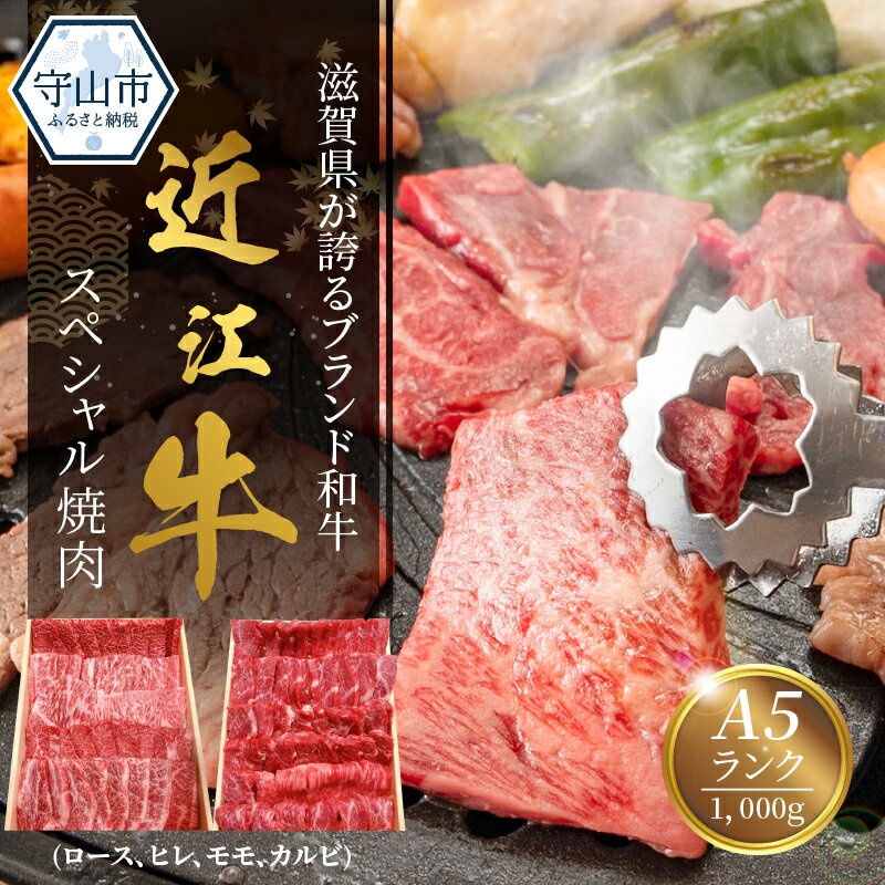 近江牛 【ふるさと納税】近江牛 スペシャル 焼肉 ロース ヒレ モモ カルビ セット 1000g 牛肉 肉 和牛 ブランド牛 誕生日 プレゼント ギフト 冷凍 国産 近江牛専門店 咲蔵 お取り寄せ お取り寄せグルメ 送料無料