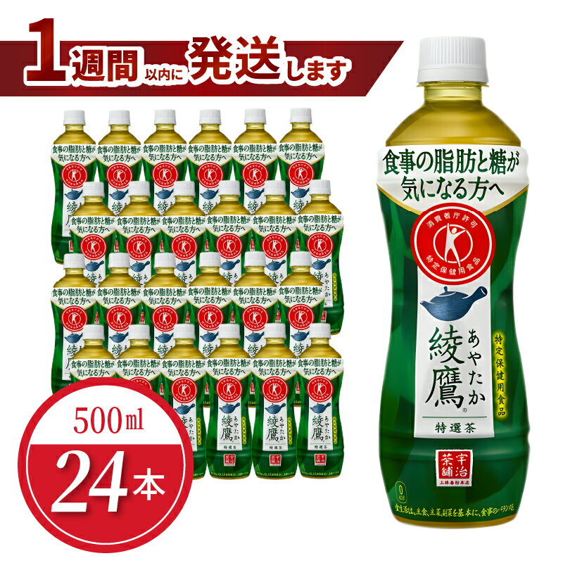 綾鷹 特選茶 PET 500ml(24本入)