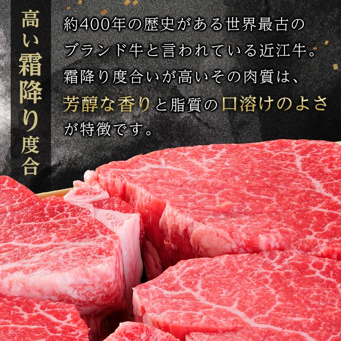 【ふるさと納税】肉 近江牛 定期便【年6回】近江牛ヒレステーキ 750g（4～5枚） 計4.5kg ( 750g × 6回 )