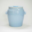 【ふるさと納税】信楽焼 発酵壺 青色 | 甲賀市 信楽焼 陶器 発酵容器 青色デザイン ぬか漬け 味噌作り 発酵食品 和食器 伝統工芸 キッチン雑貨 人気 おす...