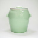 【ふるさと納税】信楽焼 発酵壺 青磁 | 甲賀市 信楽焼 陶器 発酵容器 青磁色 ぬか漬け 味噌作り 発酵食品 和食器 伝統工芸 キッチン雑貨 人気 おすすめ ...