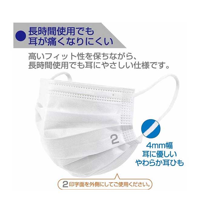 TSUBASA 医療用サージカルマスク2 クラス2 50枚×2箱